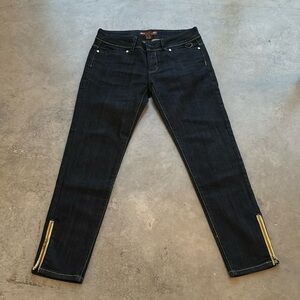 Sizzle Denim Jeans with Side Zippers Size 9